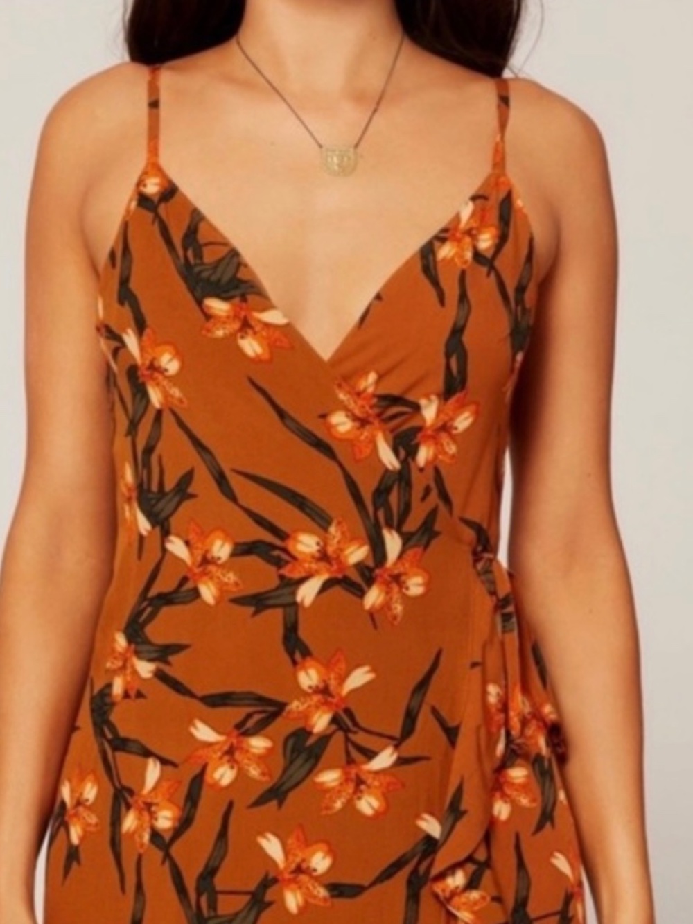 L*Space Wendy Wrap Dress Size M MSRP $160 - Picture 5 of 6